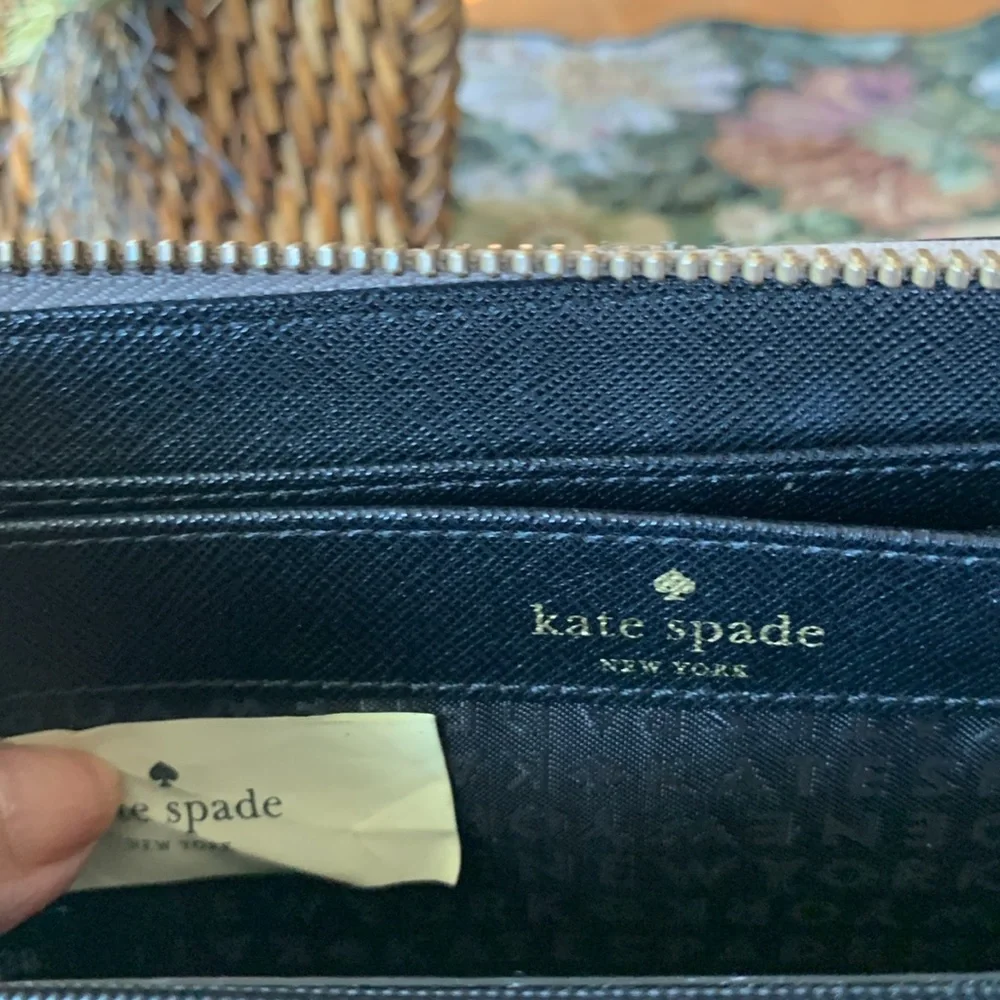 Kate Spade Leather Zip Around Wallet